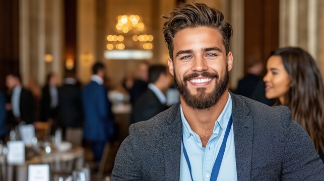 Corporate networking session brings professionals together for valuable connections and engaging discussions during business event