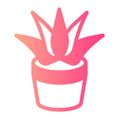 Aloe Vera gradient icon