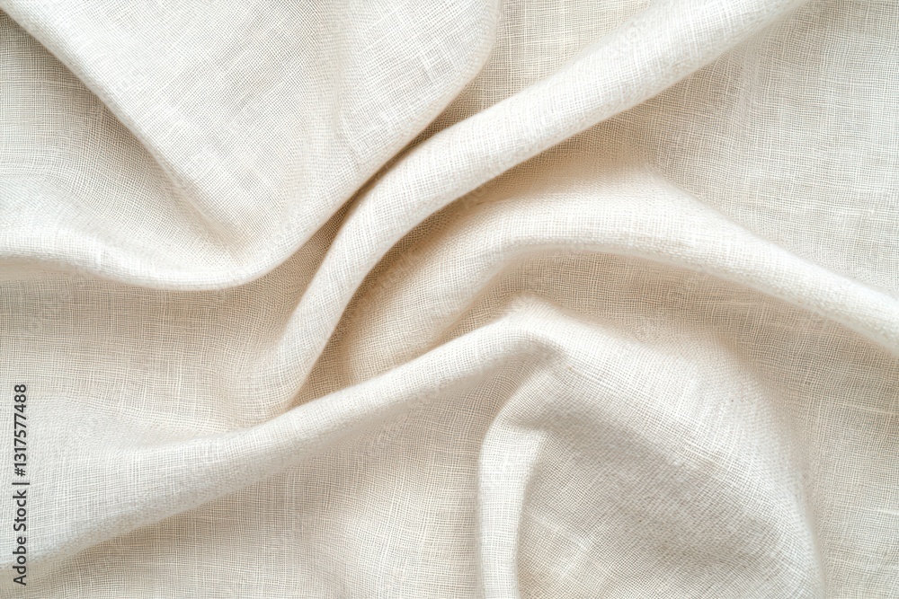 Poster soft and subtle isolated linen fabric texture for elegant backgrounds and designs