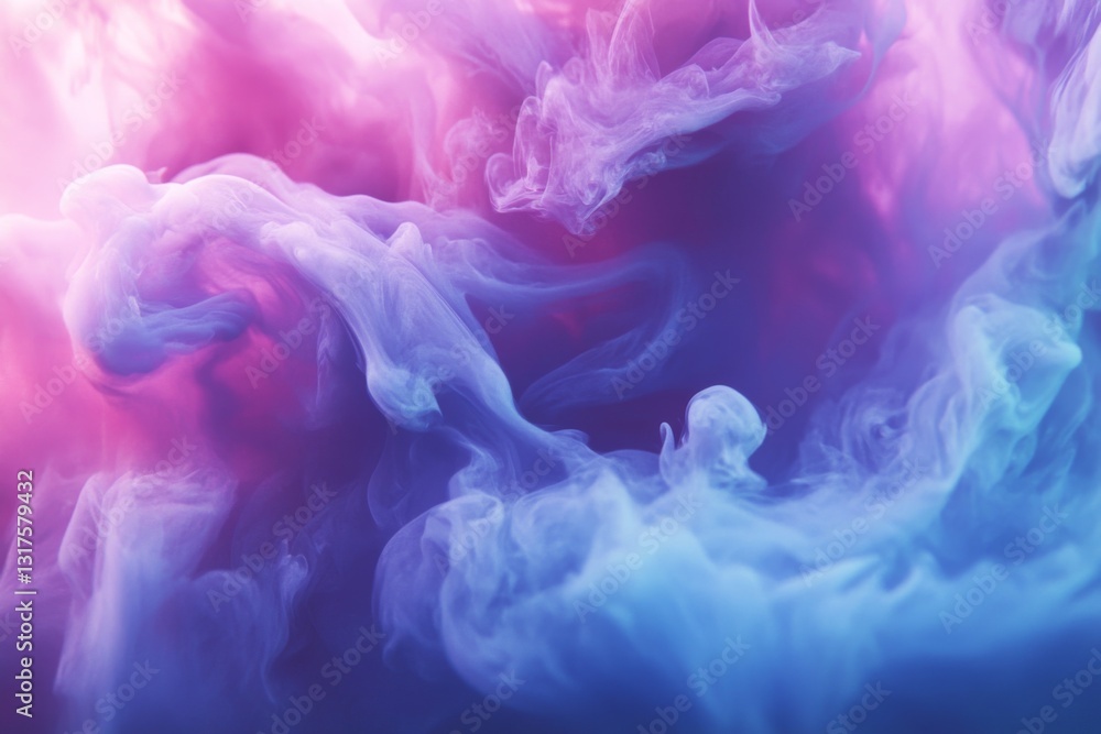 Poster generative ai artwork featuring swirling colors in abstract patterns