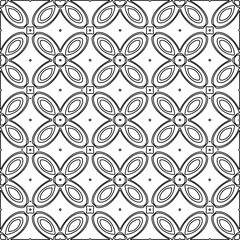 Linear pattern. Digital design.Black and white pattern for web page, textures, card, poster, fabric, textile.Linear Wallpaper Image.Repeating ornament.