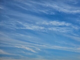 blue sky with clouds