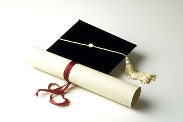 Graduation Diploma and Cap: Celebrating Educational Success
