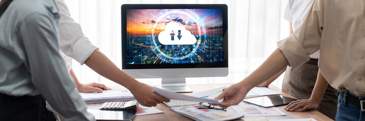 Cloud computing software for brisk remote work and personal data storage