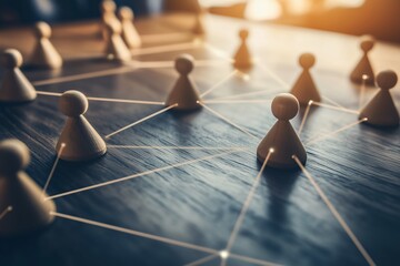 Business environments and alliances concept. Collaborative business strategies. The significance of networks and developing new opportunities. Task interactions, cooperation, team development