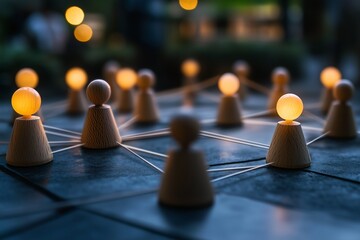 Business environments and alliances concept. Collaborative business strategies. The significance of networks and developing new opportunities. Task interactions, cooperation, team development