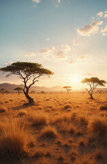 Obraz premium savanna jungle