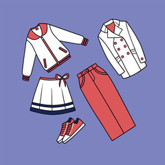 Fashion-design-set-vector art 