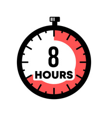 8 hour time slot graphic design