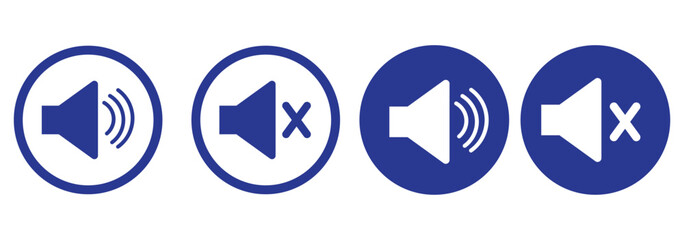 Speaker Icon. Sound Icon, Vector Illustration eps 10