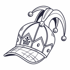 vector illustration of a hat