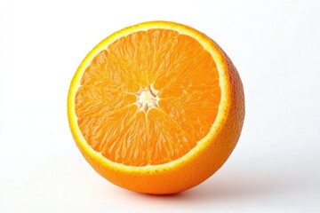 Orange isolated on white background - Arancia Tarocco - Citrus sinensis