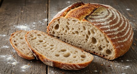 Sliced Sourdough Loaf