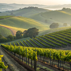 vineyard in tuscany italy