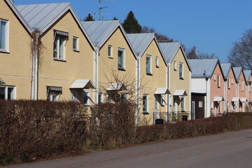 Sweden Houses And Streets The