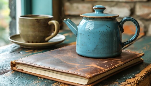 Elegant corporate business card displayed on a rustic wooden table for professional appeal