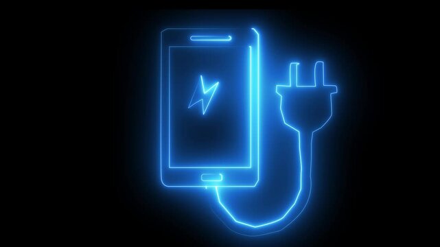 neon mobile charging The Importance of Charging Extending Your Phone's Lifespan. 
