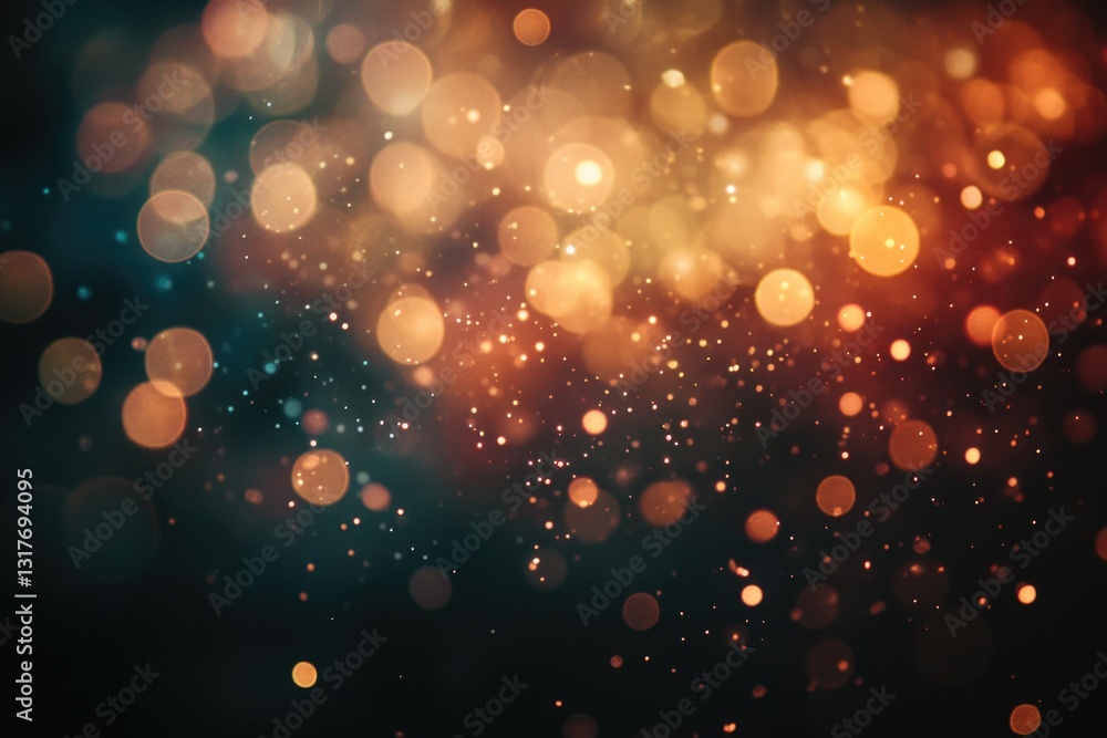 Poster sparkling bokeh overlay - high-resolution overlays with radiant sparkling bokeh effects, ideal for a