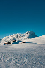 Cabin in the mountain