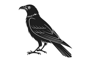Obraz premium Black Silhouette vector design