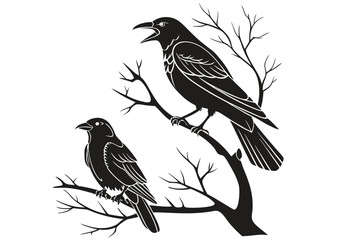 Black Silhouette vector design