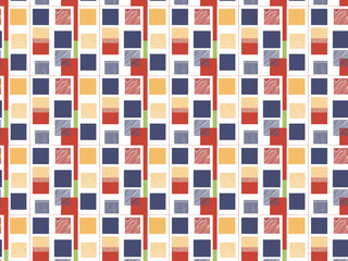Vector design of a Seamless checkered pattern