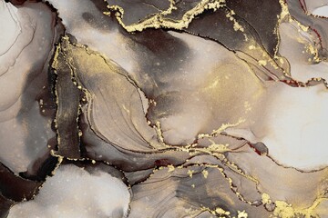 Original artwork photo of marble ink abstract art. High resolution photograph from exemplary original painting. Abstract painting was painted on HQ paper texture to create smooth marbling pattern.