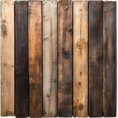 Rustic Weathered Wooden Planks Natural Brown Tones Texture Background