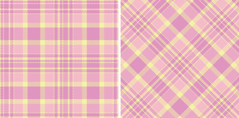 Modern Soft Light Khaki Seamless Madras Plaid Textile Design