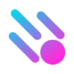 Modern Abstract Logo Design with Gradient Colors