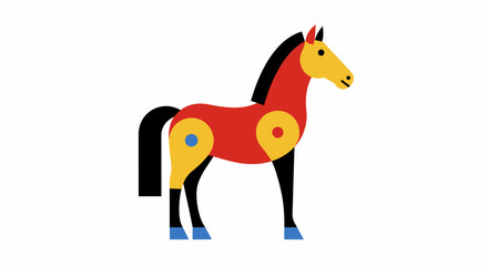 Bold Minimalist Animal Vectors – Flat Pop Art Style Illustrations