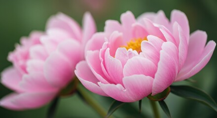 Obraz premium Delicate Pink Peony in Bloom