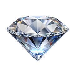 diamond on white background
