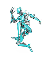 apocalypse cyborg is jumping fast