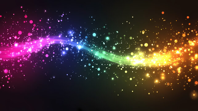 Ai generated illustration of colorful abstract background of glowing aura lights in spiral. auric. illustration. Glowing Auras. Illustration