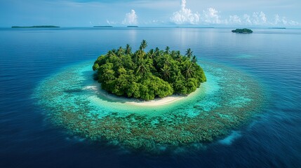 Fototapeta premium Maldives Island Paradise 