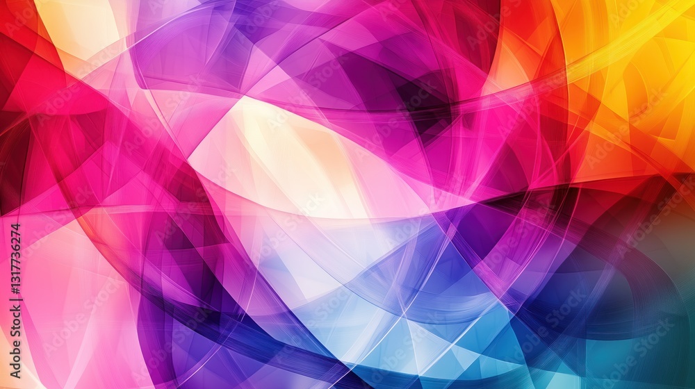 Poster colorful abstract background creating dynamic visual experience