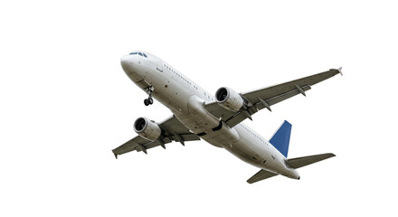 Obraz premium Airplane isolated on transparent png background