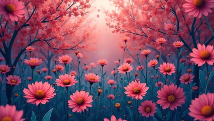 abstract graphic design for april fools day