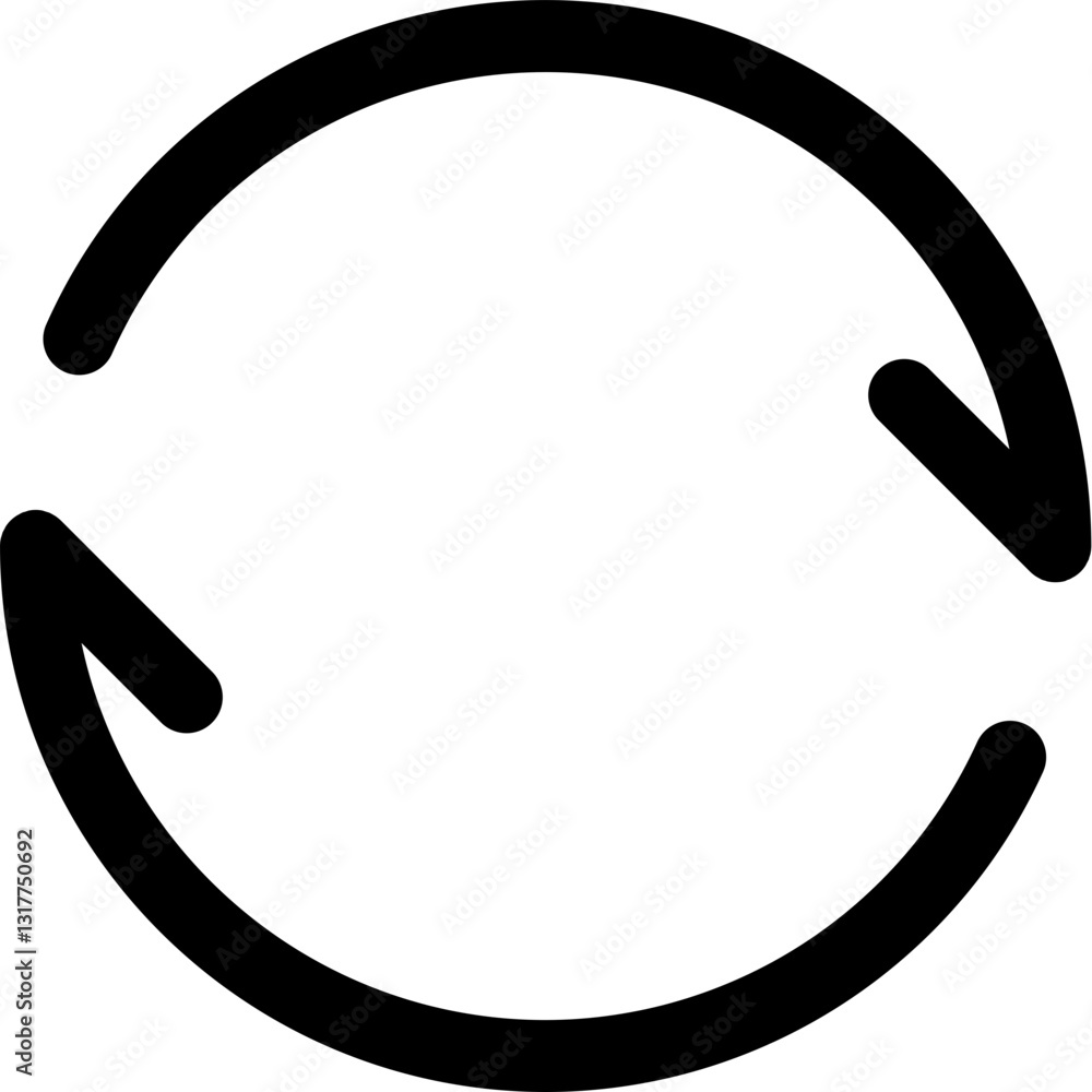 Poster the endless cycle of renewal and rebirth symbolized by a bold, dynamic circular design with contrast