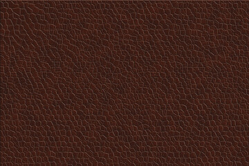 Leather texture with dark brown color.