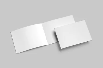 Selbstklebende Fototapeten Blasses Violett A4 Landscape Magazine  © Anas