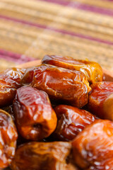 Dried dates fruits. Kurma popular during Ramadan