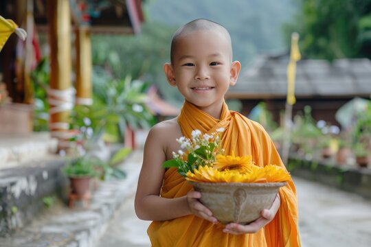 Buddha Day - sacred commemoration, meditative reflection, spiritual wisdom, tranquil ceremony, enlightened journey, mindful devotion, compassionate philosophy, cultural reverence, inner peace.