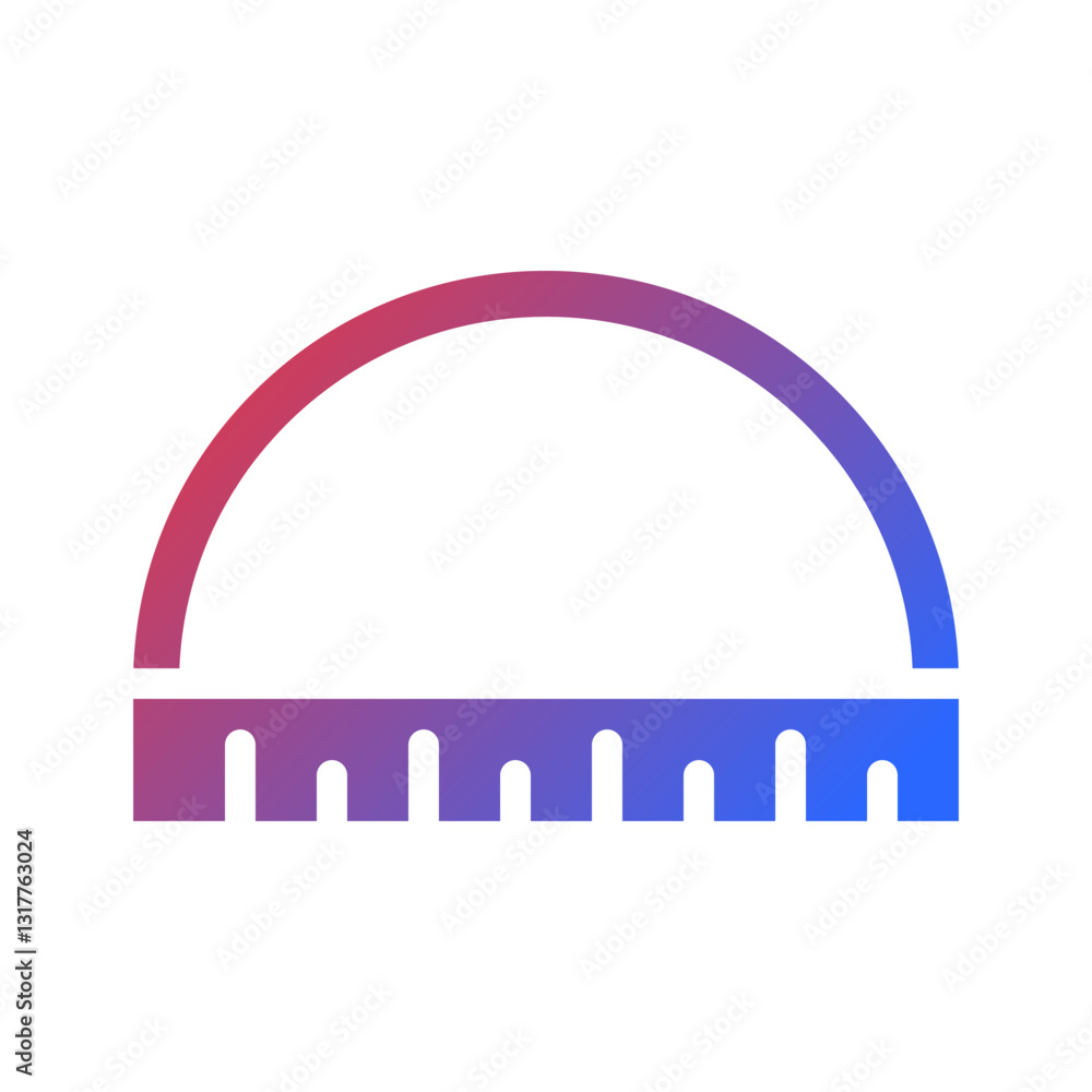 Poster stylish geometry gradient circle design element
