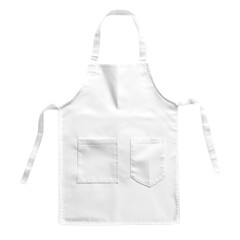 Clean White Apron Ready for Cooking Baking or Serving