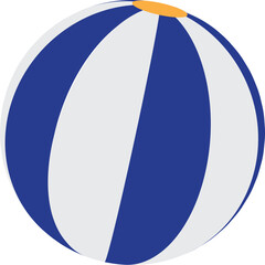 3D beach ball