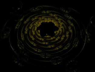 Imaginatory fractal abstract background Image