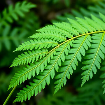 serrated senna leaf