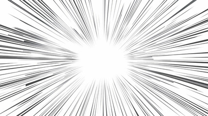 Fototapeta premium Burst of light radiating outward isolate on transparent background, cutout, png. Twilight Radiance. Illustration